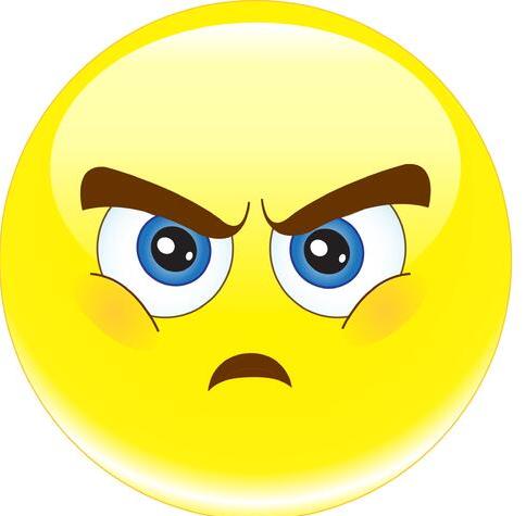 Emoijs Gesicht wtend