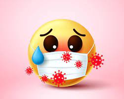 Emoji Corona infiziert 