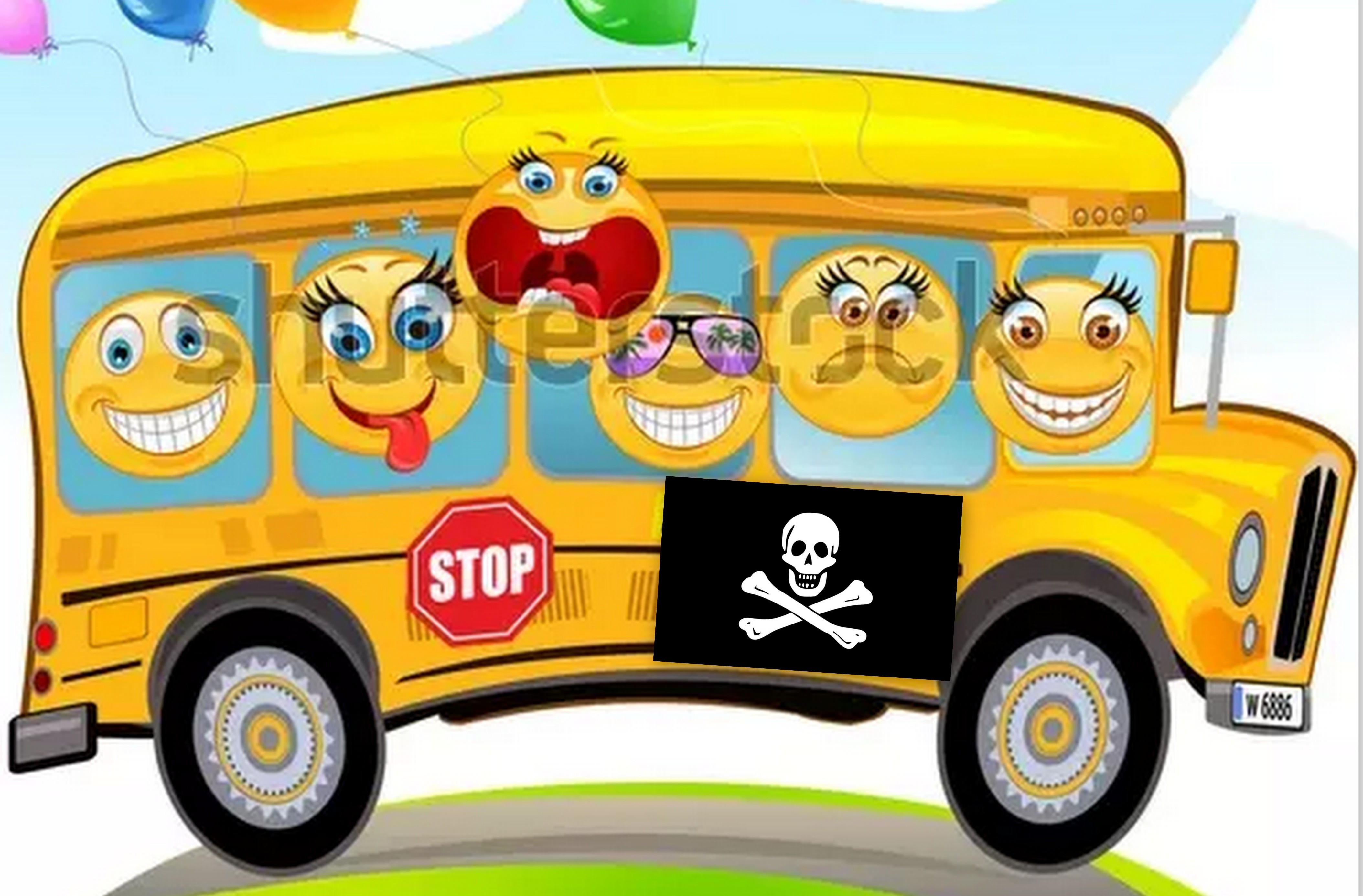 Kiel Pirates Bus