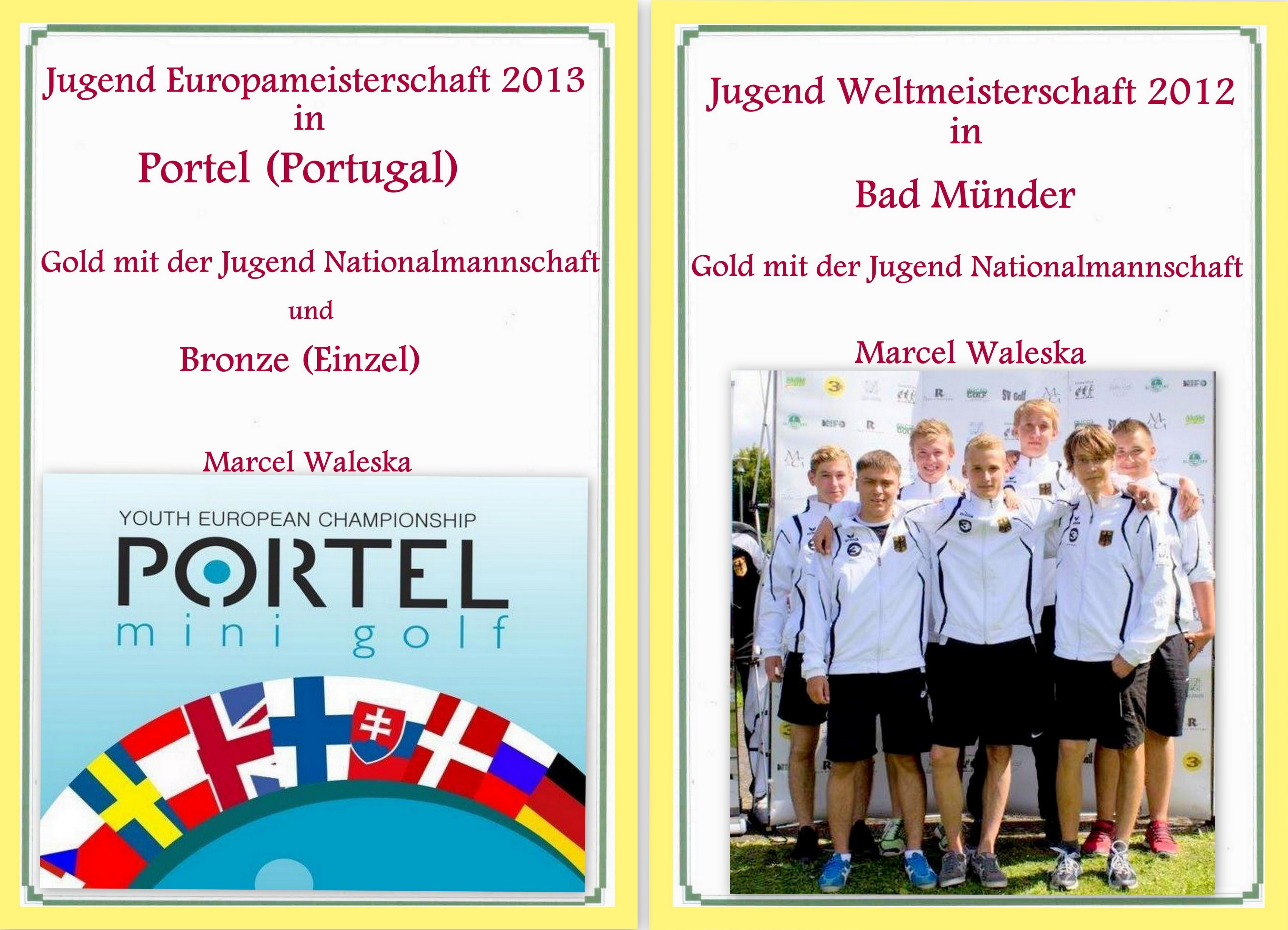 MGC Meisterbilder 2012 Portel und 2013