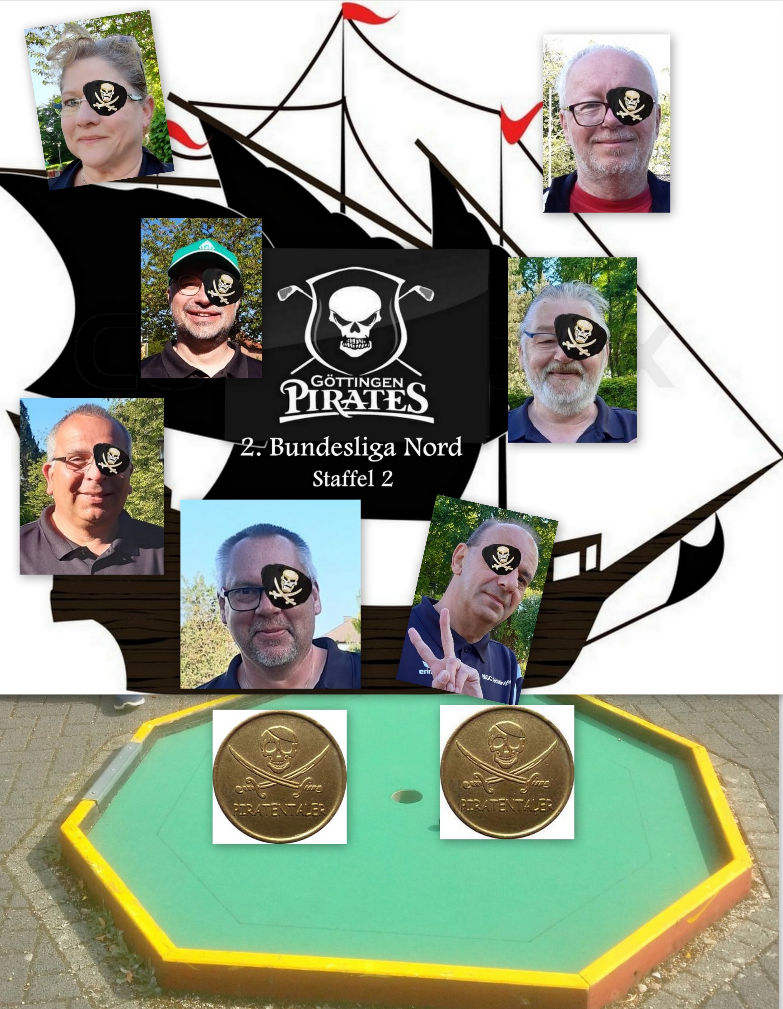 MGC Pirates zwei Punkte 