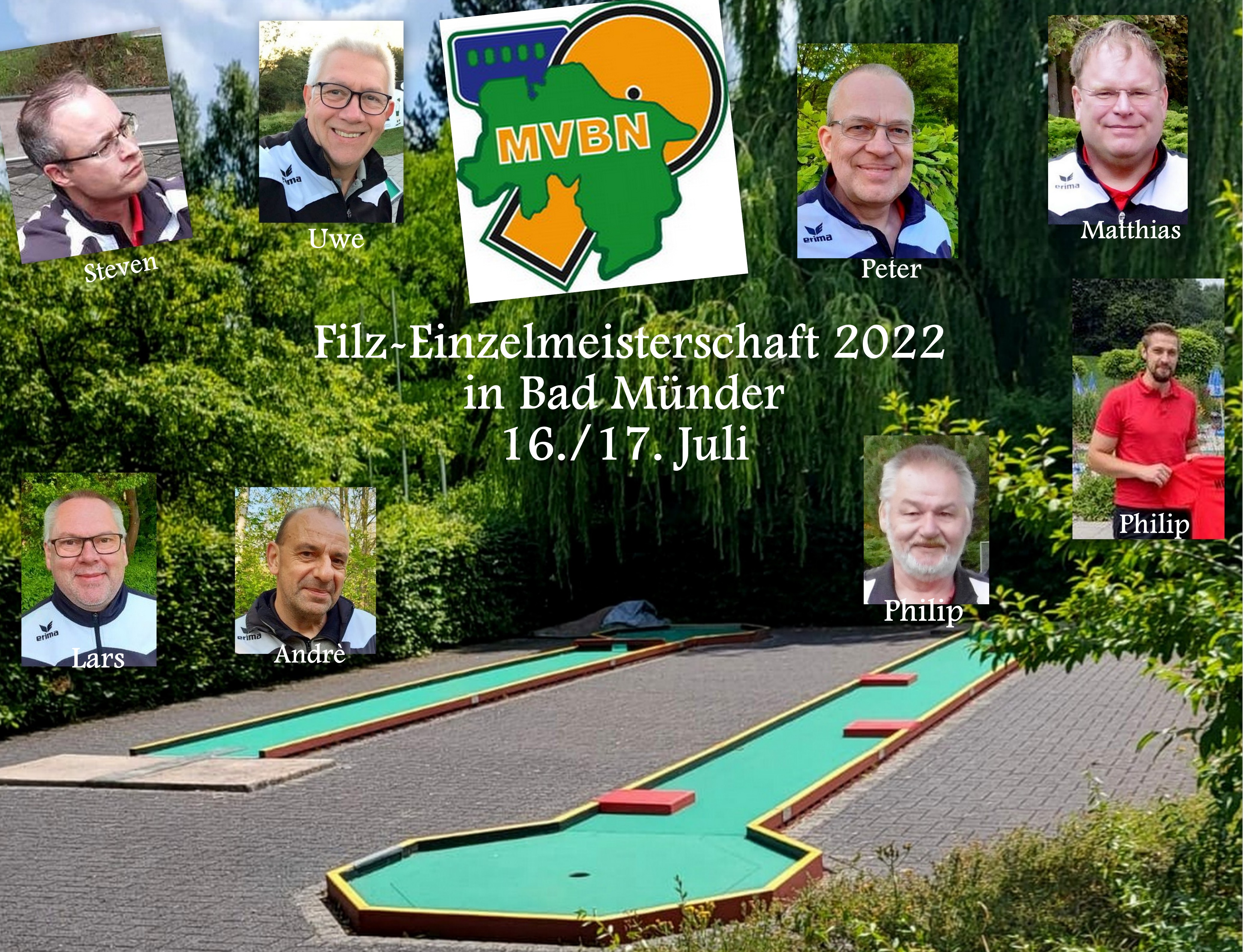 MVBN Filz Einzelmeisterschaft Juli 2022