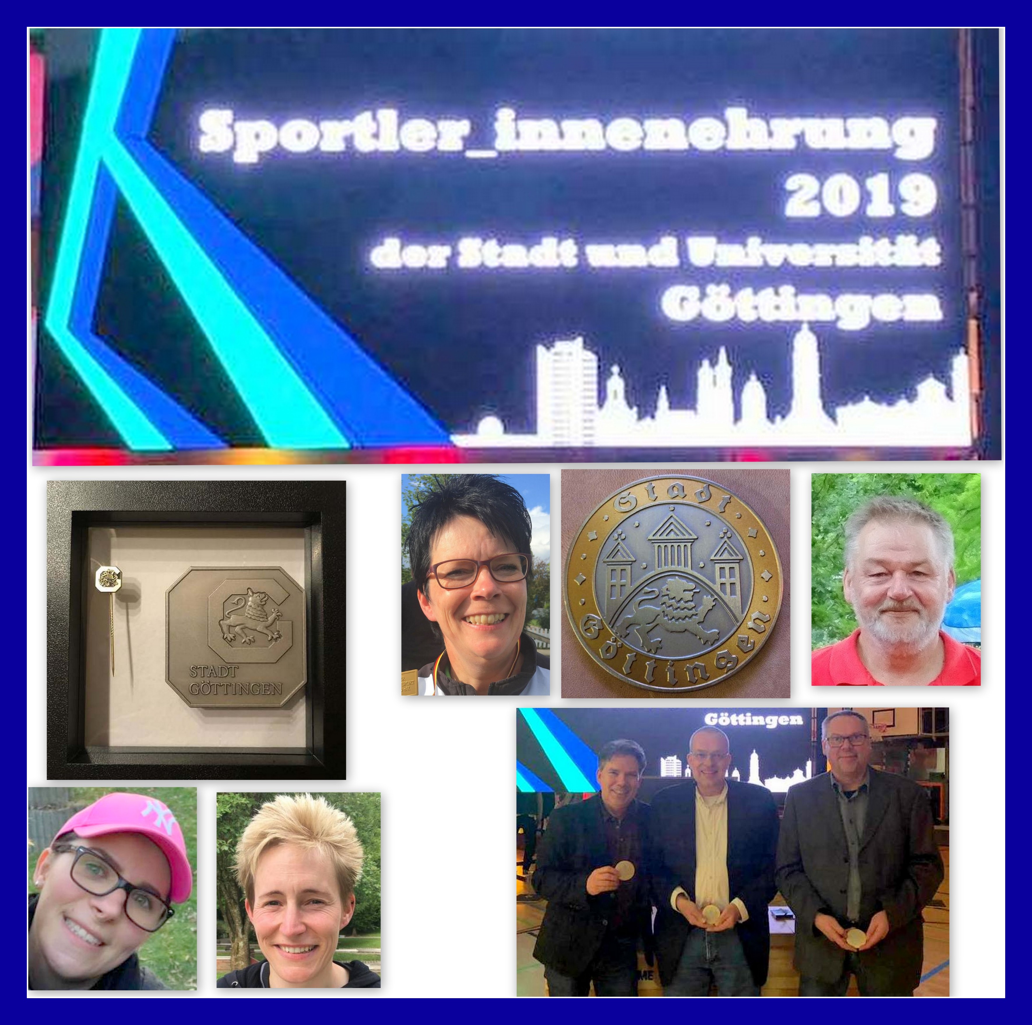 Sportlerehrung 2019 Collage