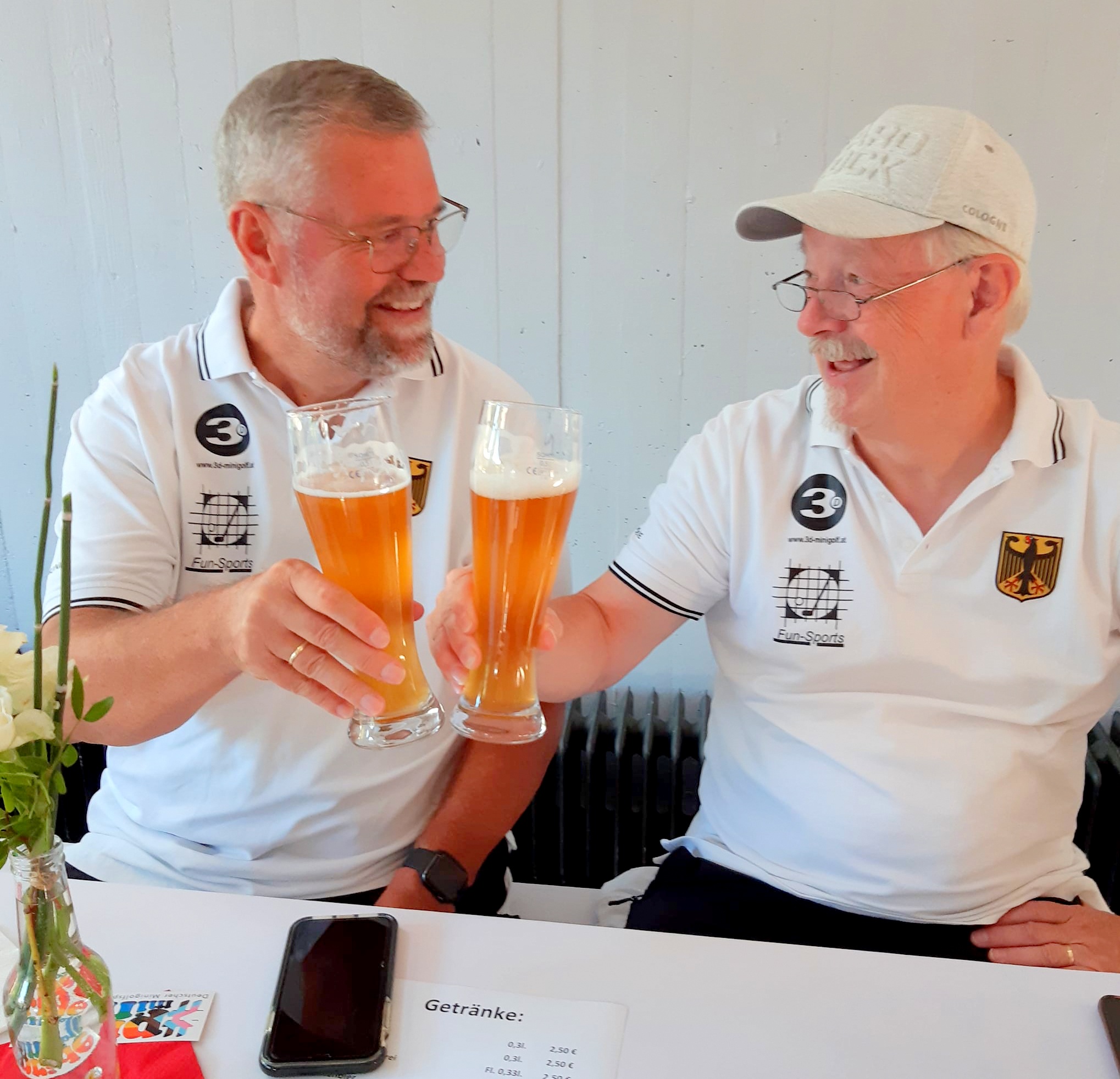 WM Betreuer nach dem WM Sieg