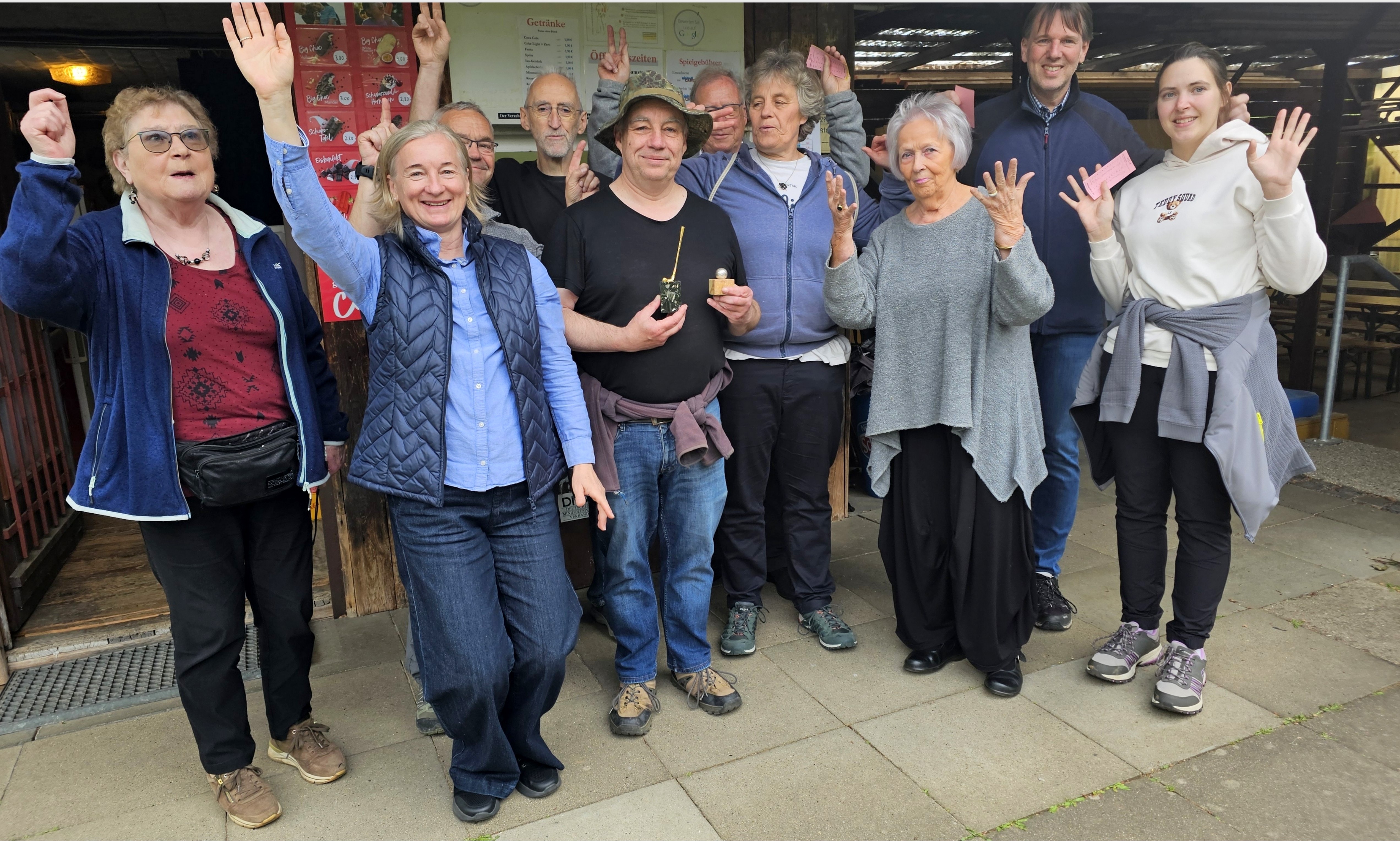 Geocaching Gruppenfoto neu