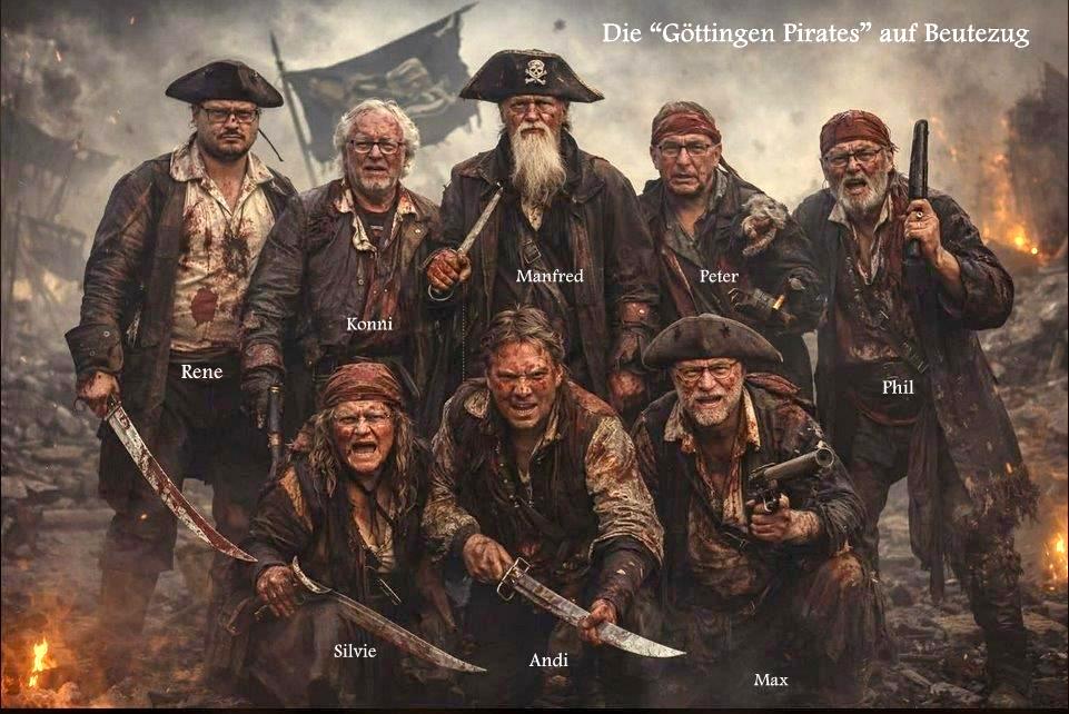 Pirates in Uniform