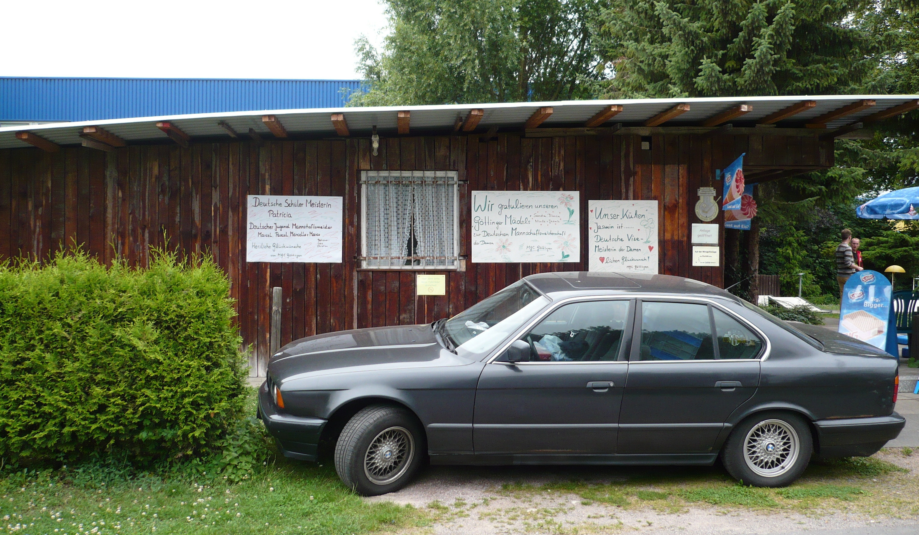 Plakate 2013 am Haus