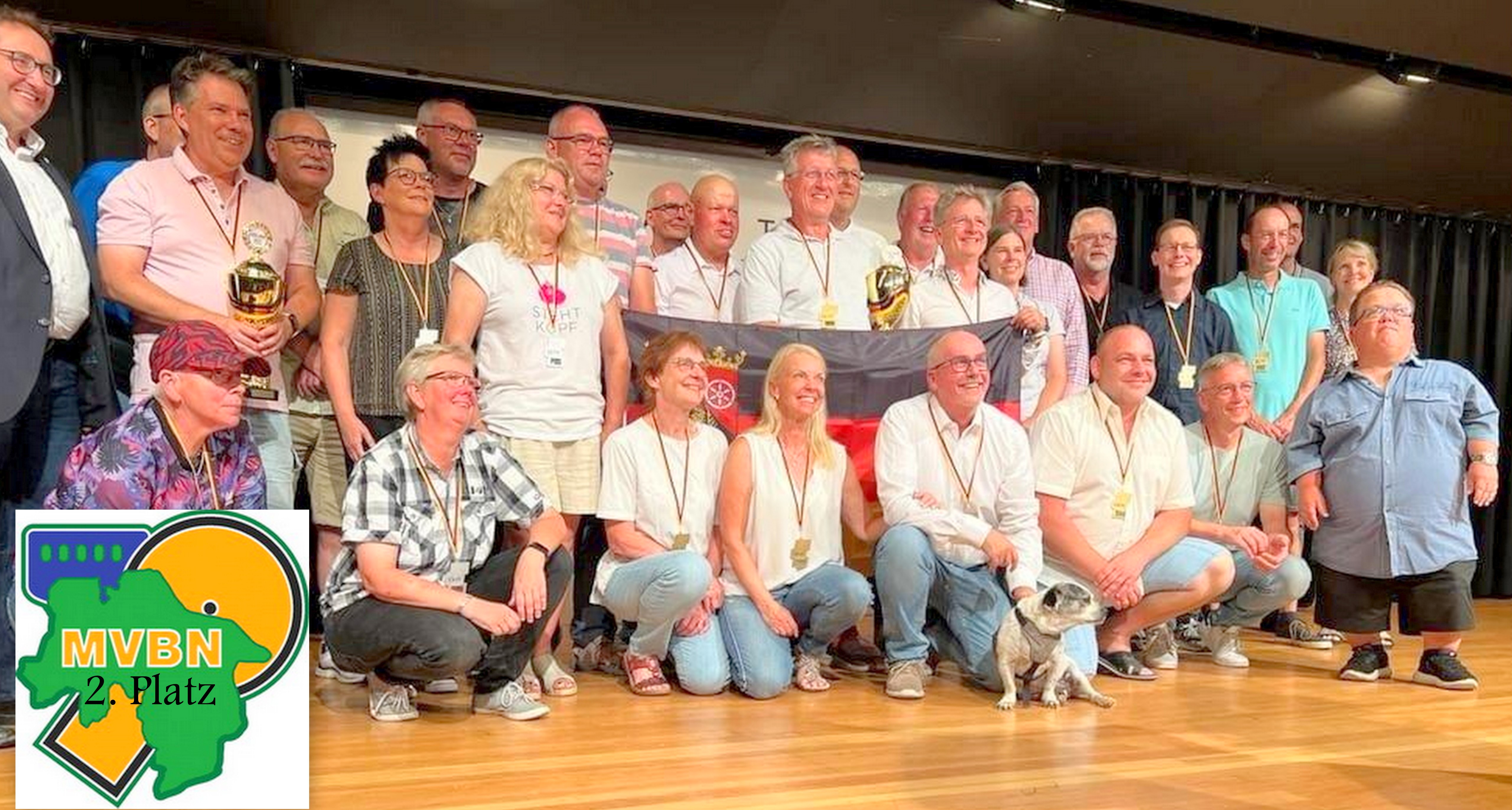 Senioren Cup 2023 Siegerehrung alle zusammen