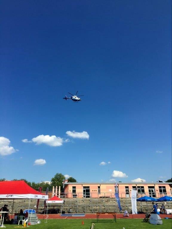Sportfest Hubschrauber